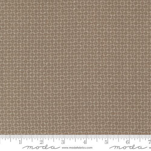 Farmhouse Flannel 111 - small geometric design in light and medium brown